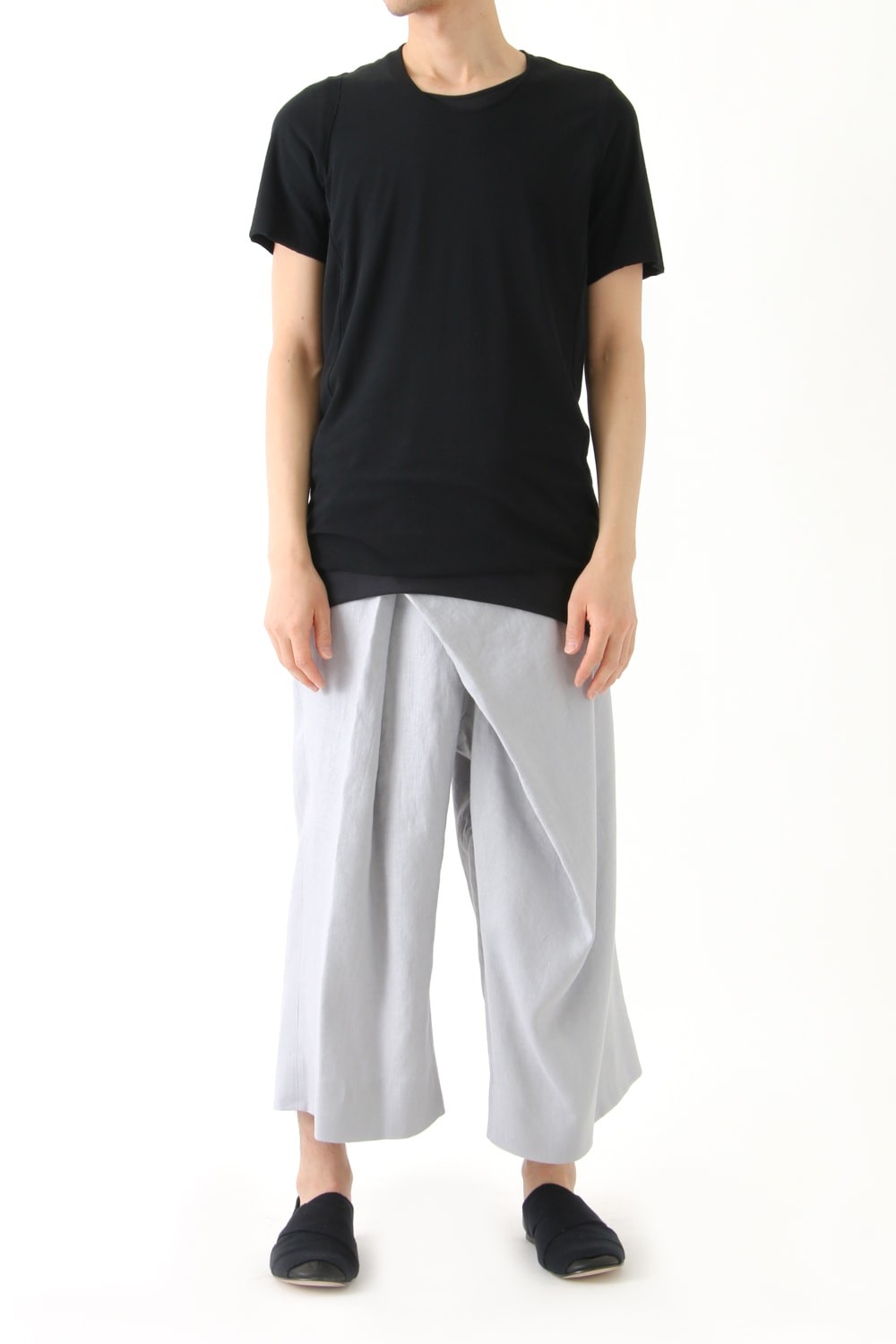 Divka - Silk Linen Deformed Pants Divka - Silk Linen Deformed Pants