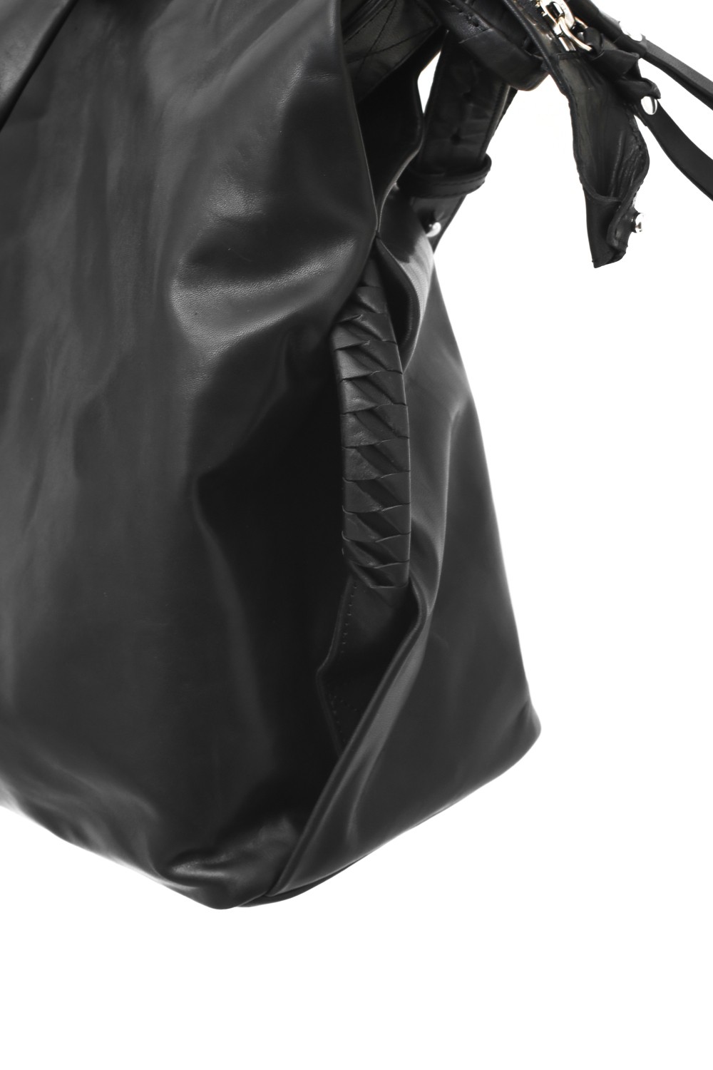 Veil Handle Mid Bag - Steer Oil Shrink 03 Veil Handle Mid Bag - Steer Oil Shrink 03