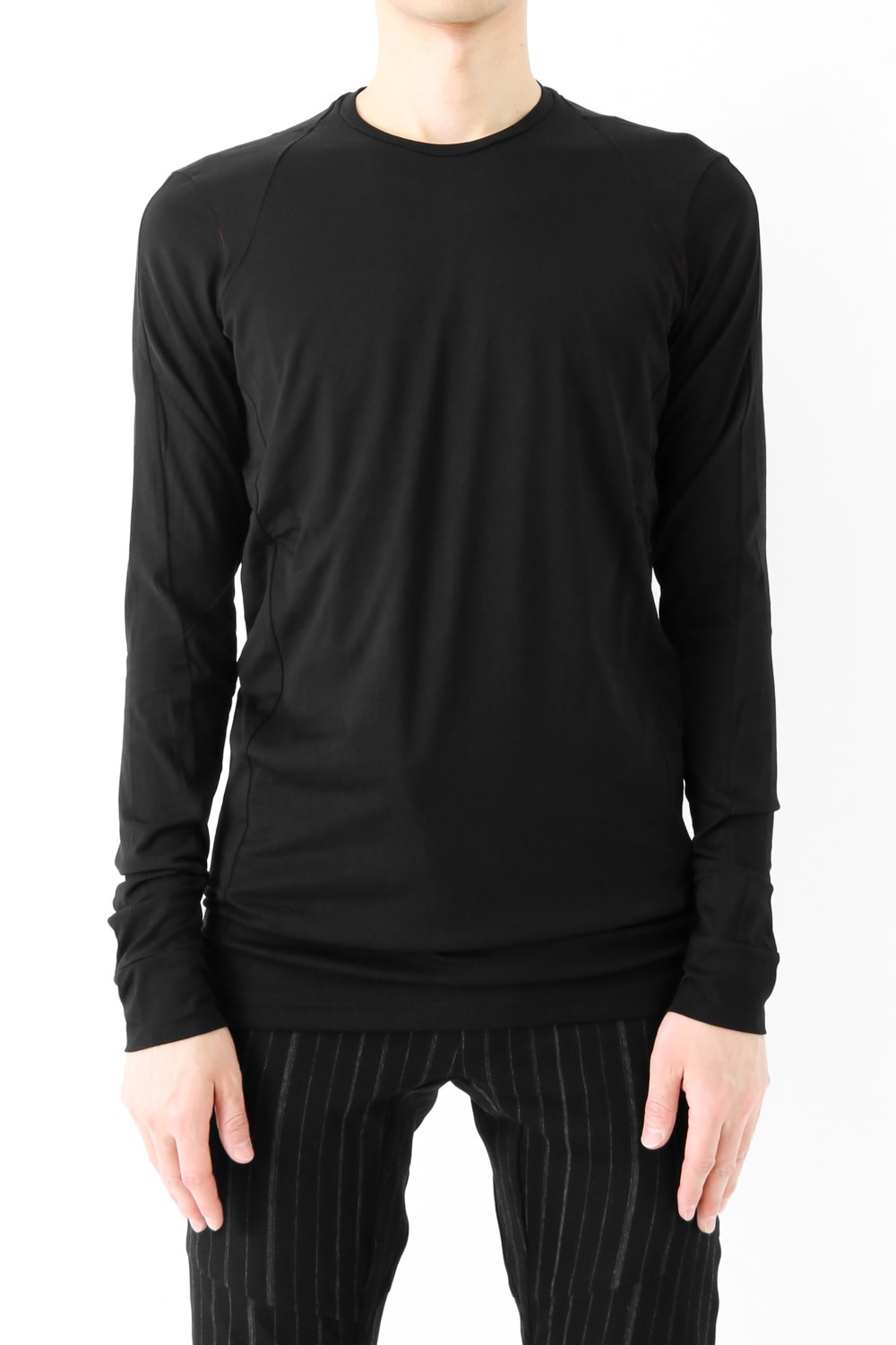 DEVOA - Long Sleeve Cut Sew Cotton Jersey