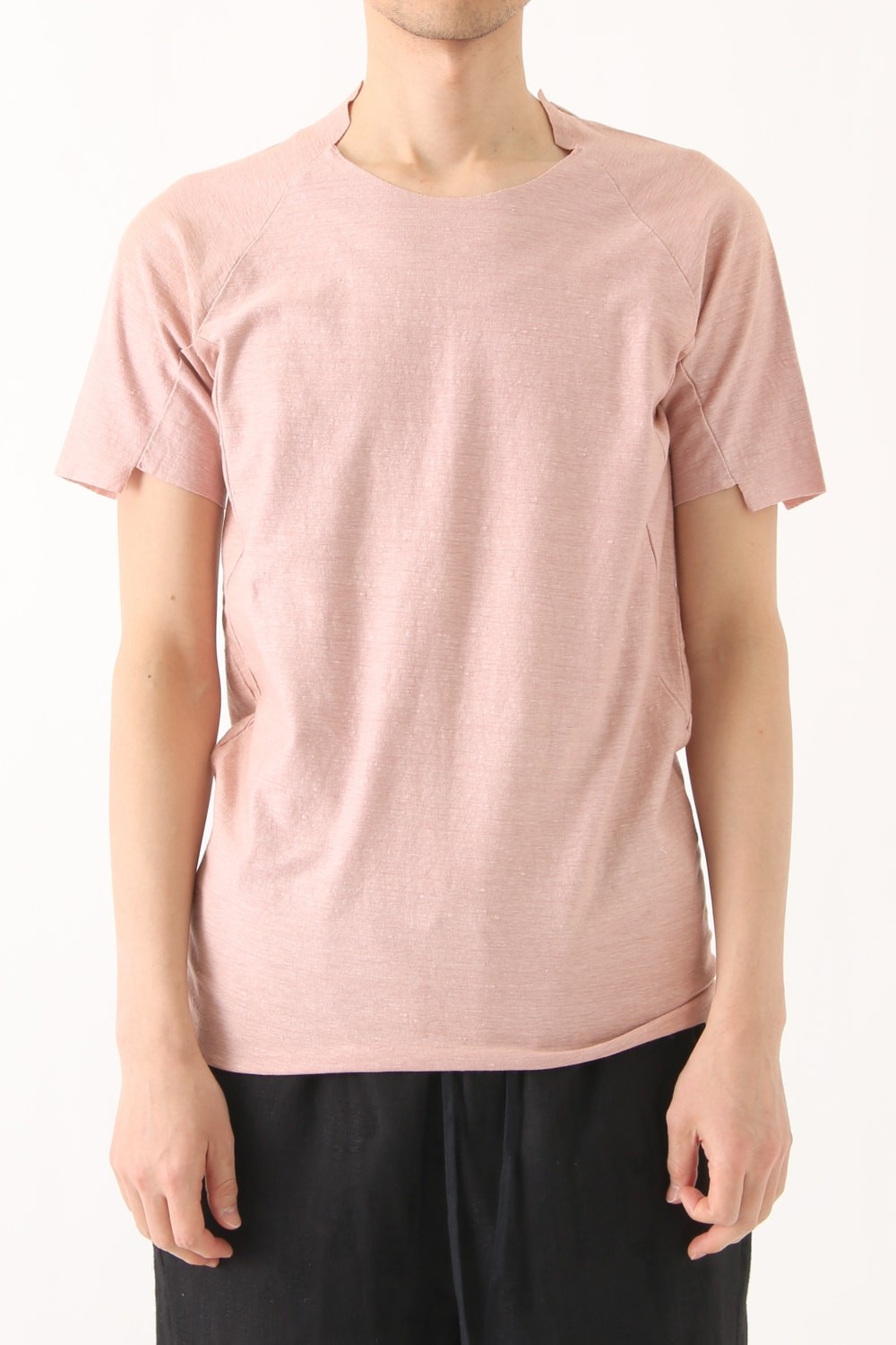 Short Sleeve T Cotton Linen Jersey CT44S-LJ38 - individual sentiments Short Sleeve T Cotton Linen Jersey CT44S-LJ38 - individual sentiments