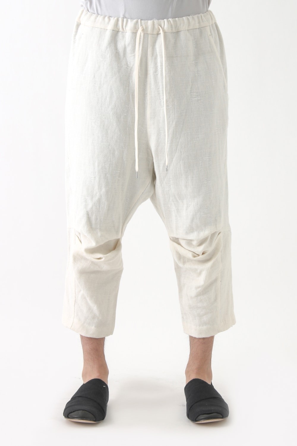 Pants PA77-CLI16 Double Gauze Boro Jacquard - individual sentiments Pants PA77-CLI16 Double Gauze Boro Jacquard - individual sentiments