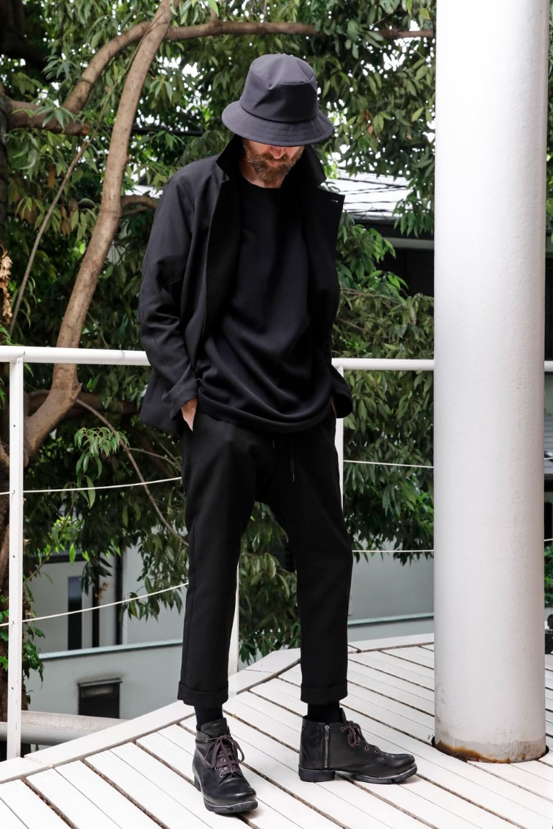 DEVOA(デヴォア) 23SS(春夏) JKI-CJGC ジャケット ハイ デンシティ コットン PTI-CJSC クロップド スリム パンツ ハイ デンシティ コットン 2-002