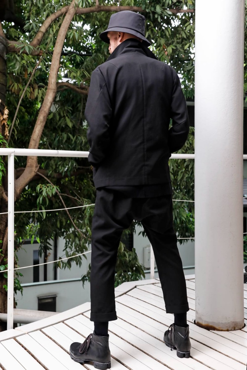 DEVOA(デヴォア) 23SS(春夏) JKI-CJGC ジャケット ハイ デンシティ コットン PTI-CJSC クロップド スリム パンツ ハイ デンシティ コットン 2-003