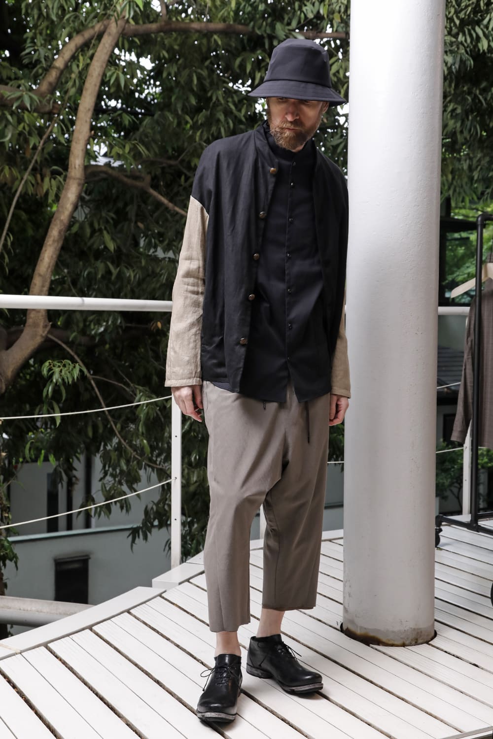 DEVOA 23SS Jacket Linen/Viscose/Cotton Styling - FASCINATE BLOG