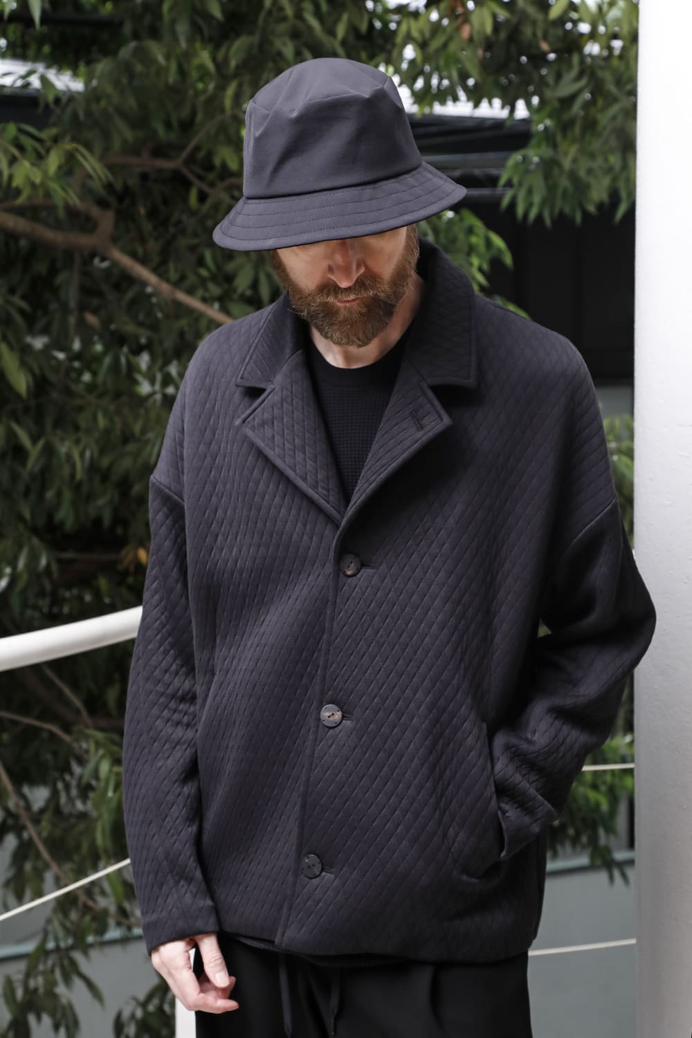 DEVOA 23SS Jacket quilted cotton / polyester 3-001