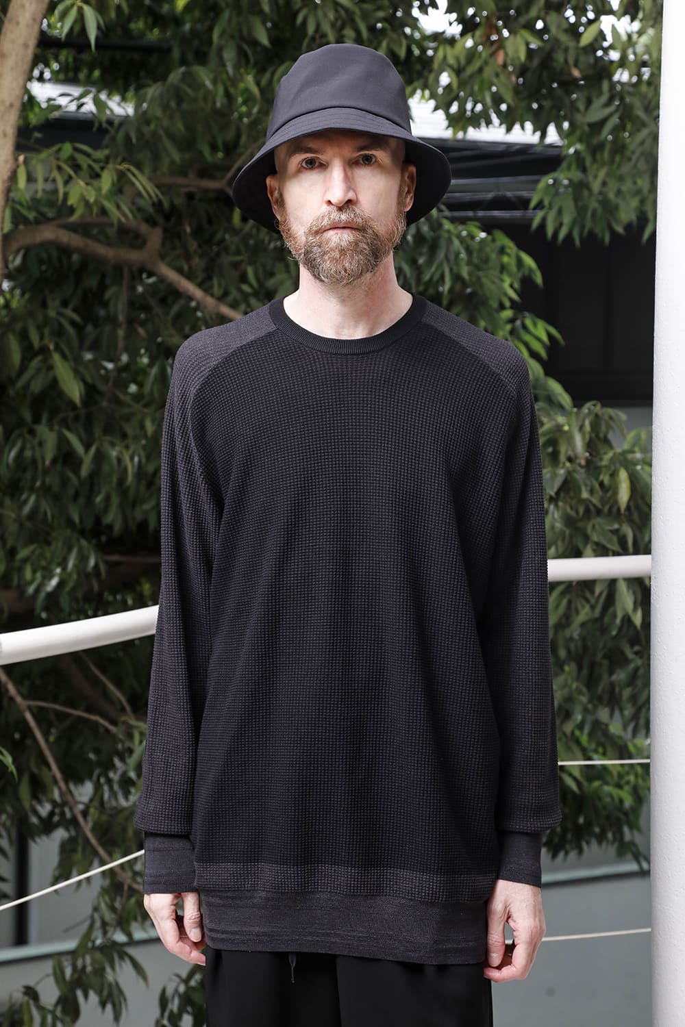 DEVOA 23SS Knit long sleeved cotton/silk/linen 4-003