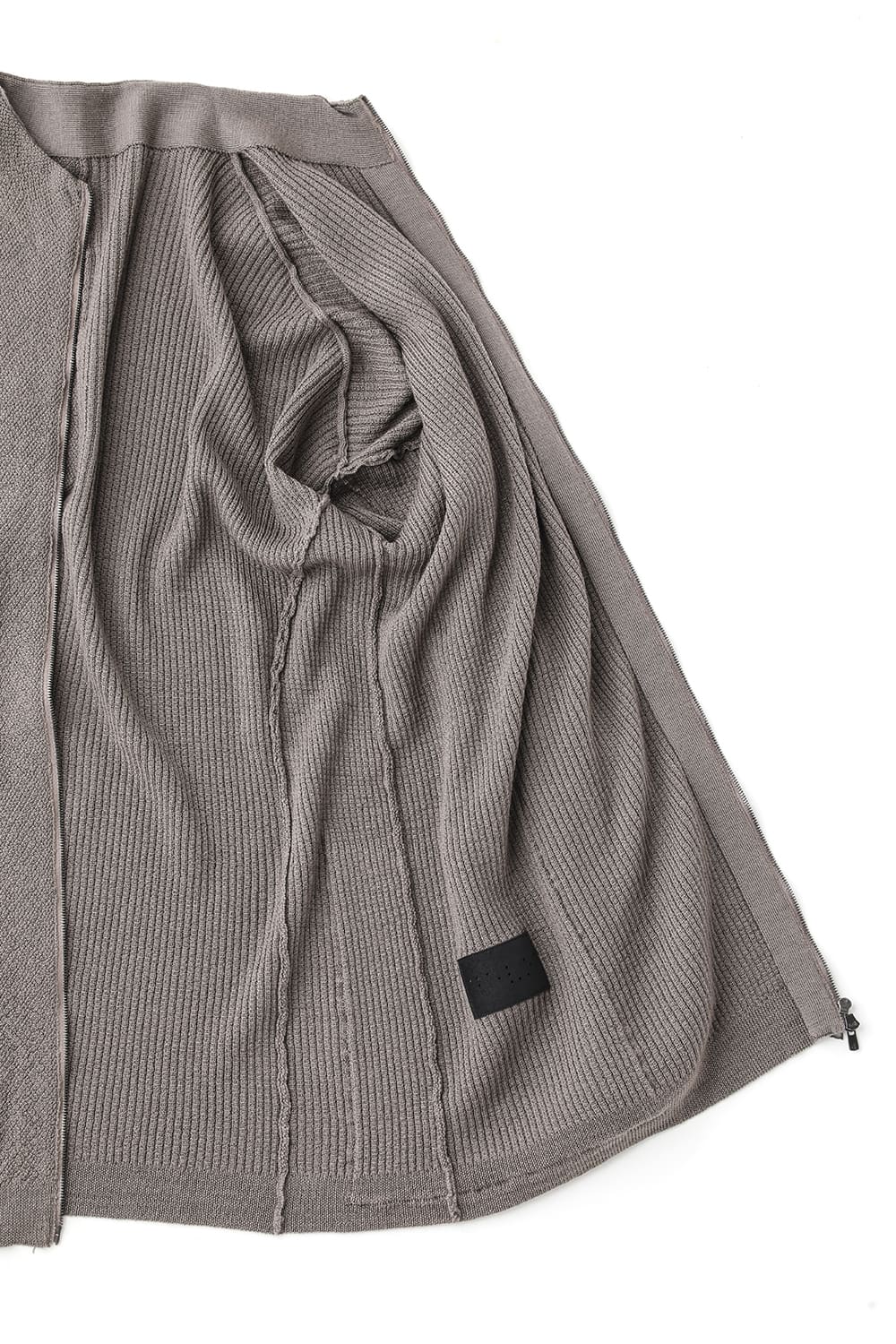 DEVOA 22-23AW 微妙な気温が続く時期に最適な生地感 KTS-CZM-Gray Cardigan merino wool Gray 2-005