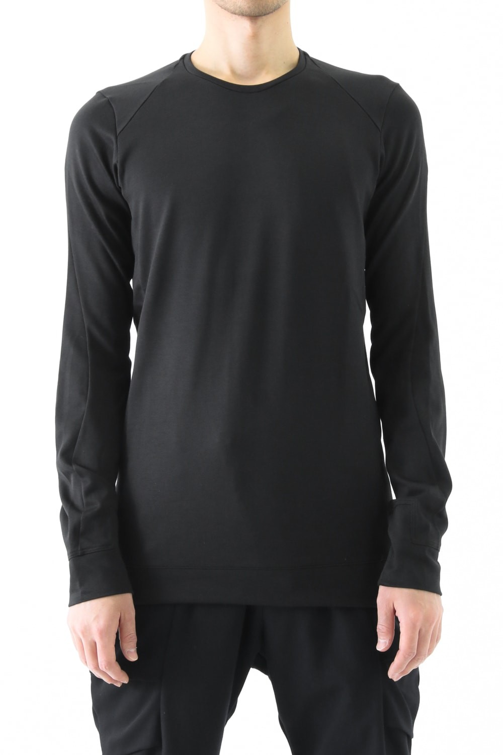 DEVOA - Long Sleeve Cut Sew Cotton Jersey