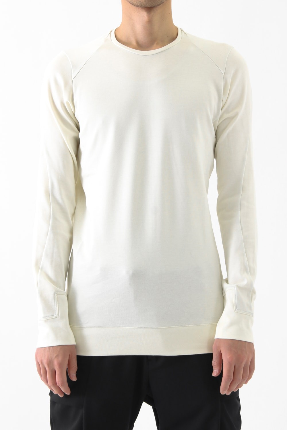 DEVOA - Long Sleeve Cut Sew Cotton Jersey