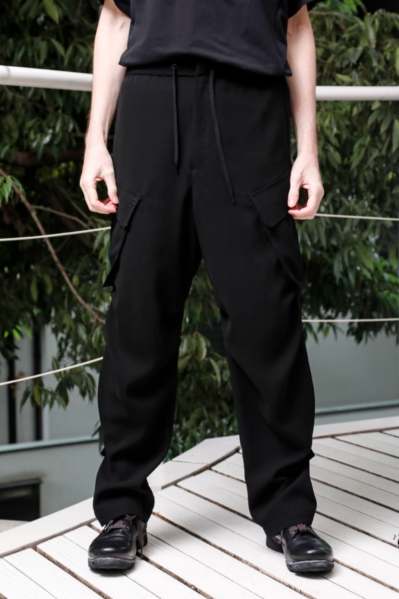 DEVOA(デヴォア) 23SS(春夏) PTI-SPCM M-47 カーゴ パンツ マット ポリエステル 6-004