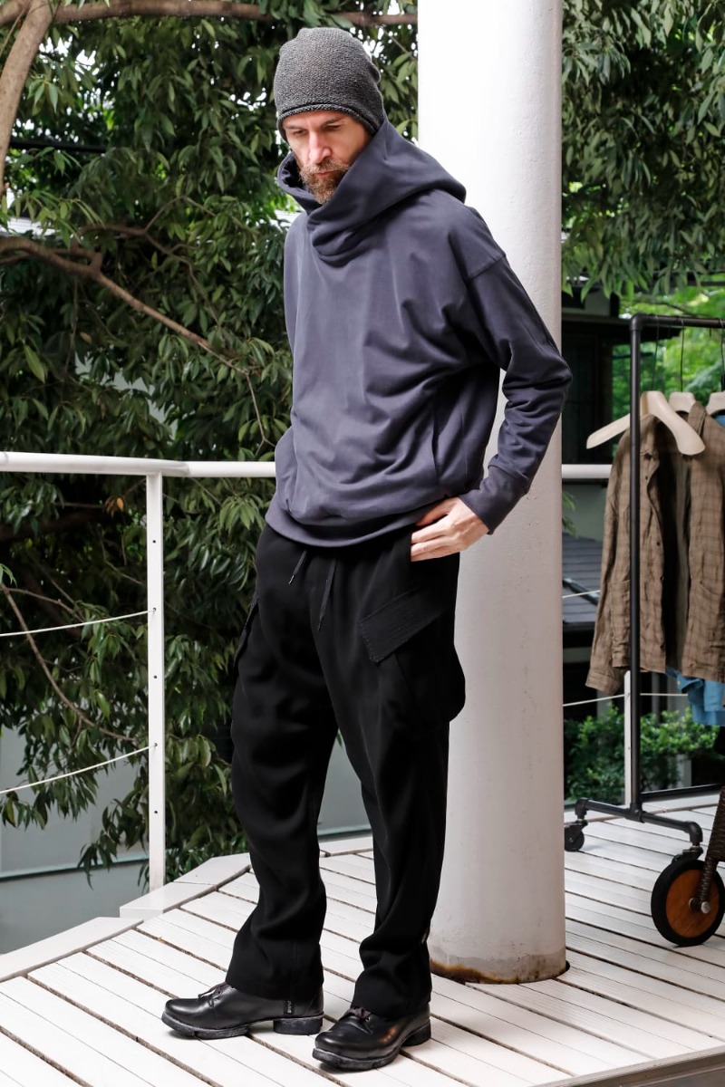 DEVOA(デヴォア) 23SS(春夏) PTI-SPCM M-47 カーゴ パンツ マット ポリエステル 6-002