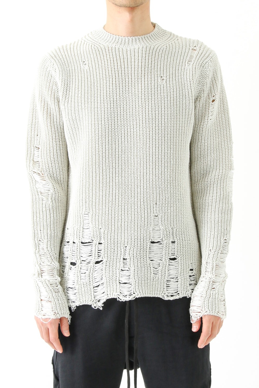 Song for the Mute - OVERSIZED DISTRESSED KNIT Song for the Mute - OVERSIZED DISTRESSED KNIT