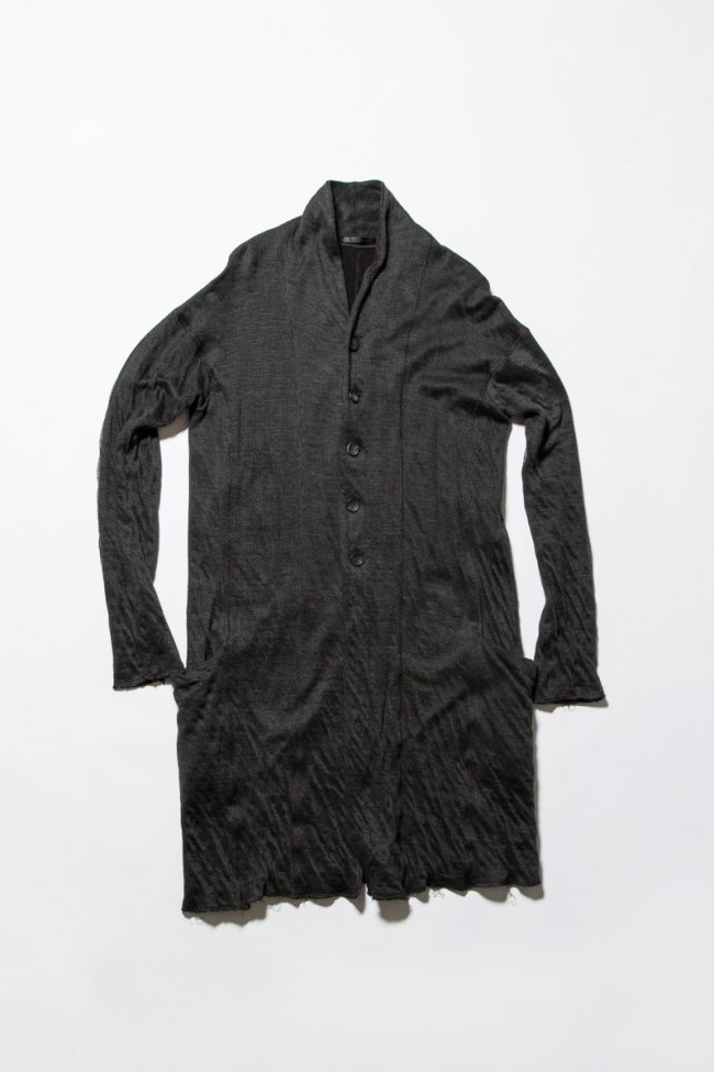 The Viridi-anne Cotton Ramie Stitch Binder Knit Long Cardigan The Viridi-anne Cotton Ramie Stitch Binder Knit Long Cardigan