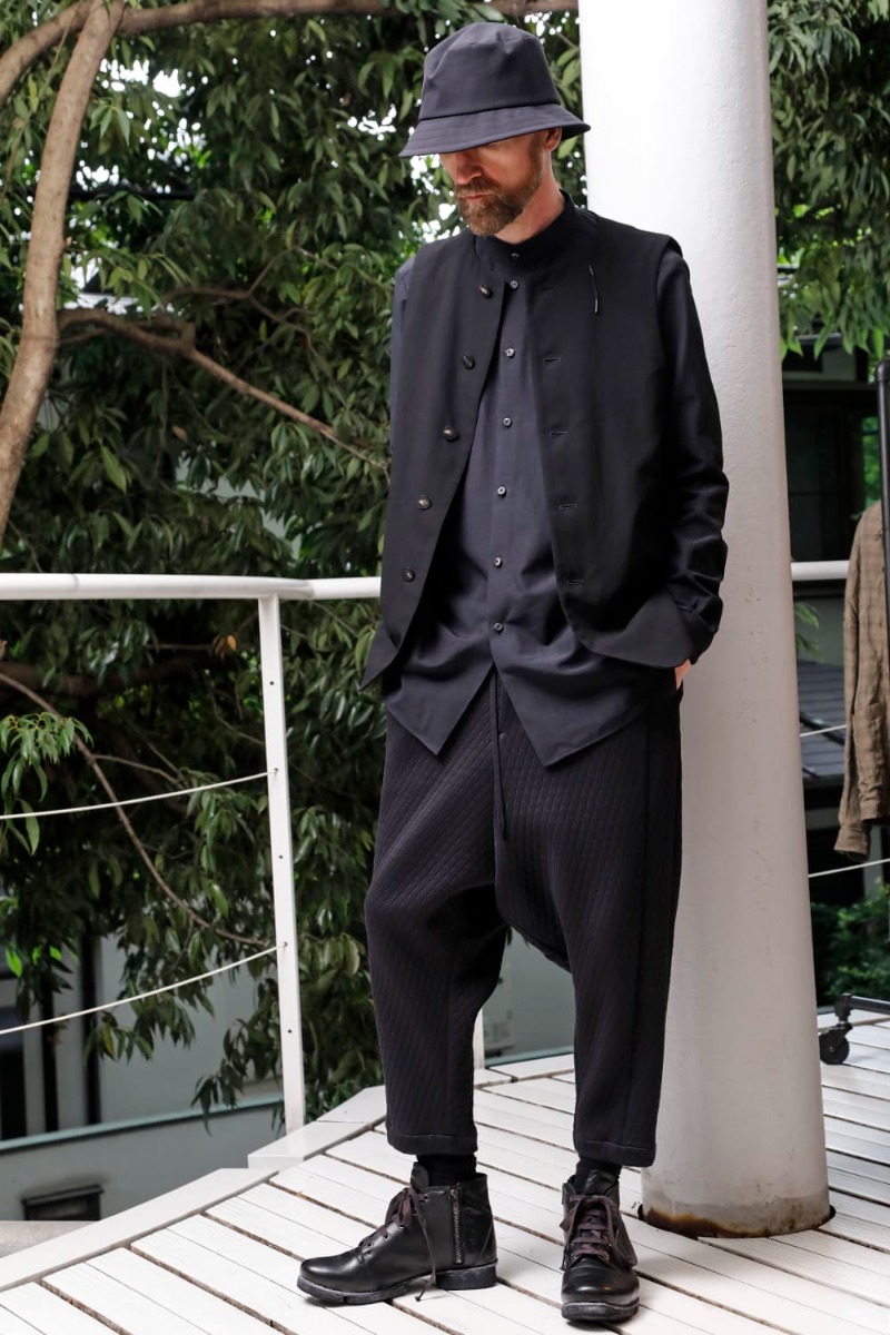 DEVOA(デヴォア) 23SS(春夏) VTK-CJCV ベスト ハイ デンシティ コットン 2-002