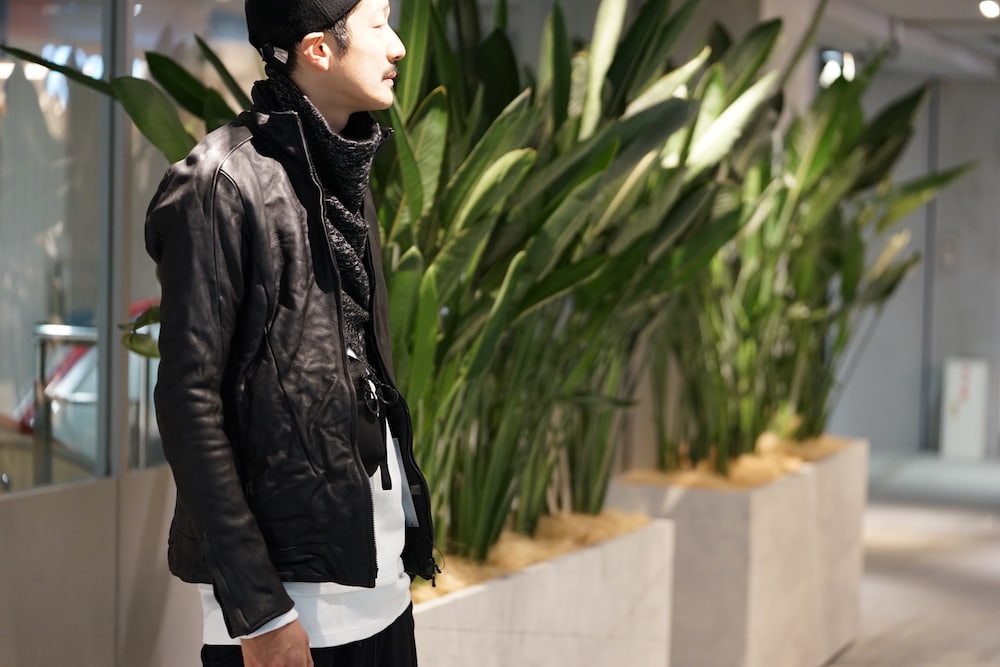 RIPVANWINKLE × CIVILIZED [ Leather Track Jacket ] Styling 