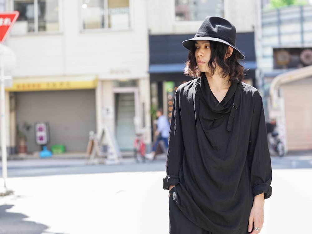 Yohji Yamamoto AW17 Drape Shirt Style - FASCINATE BLOG