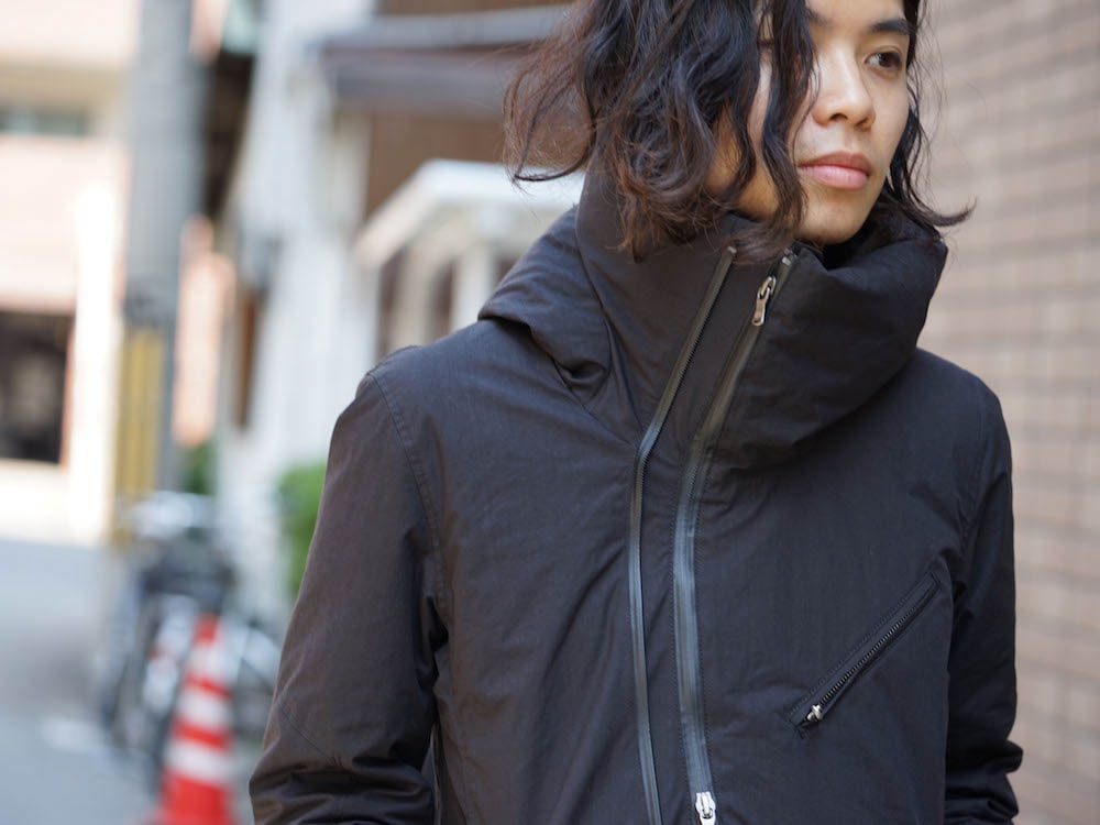 The Viridi-anne 17-18AW Cotton Nylon Down Vest Coordinate 07