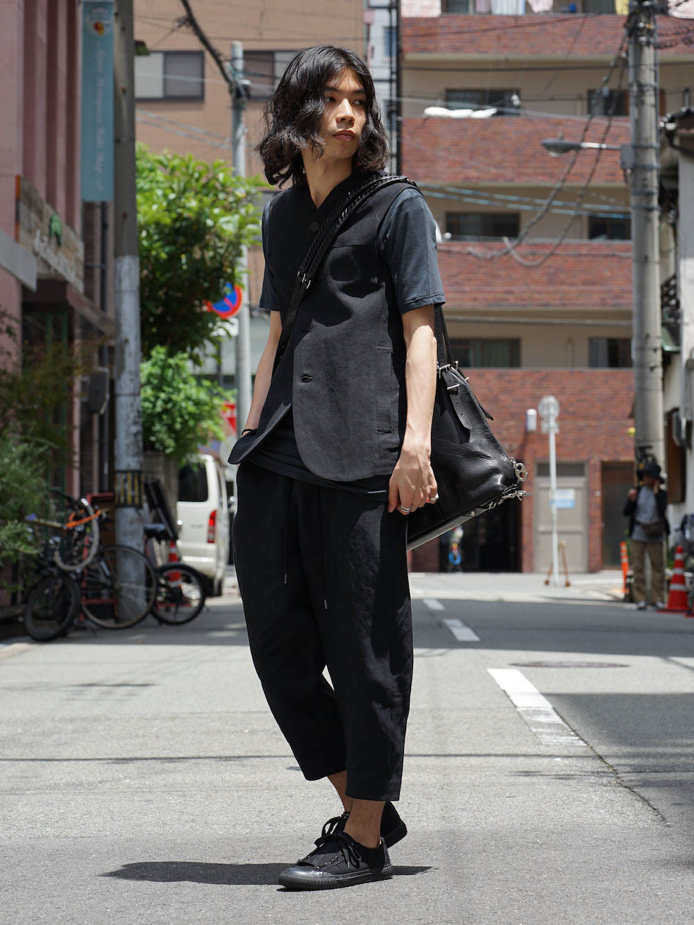 DEVOA Washi Vest X cornelian taurus bag 04