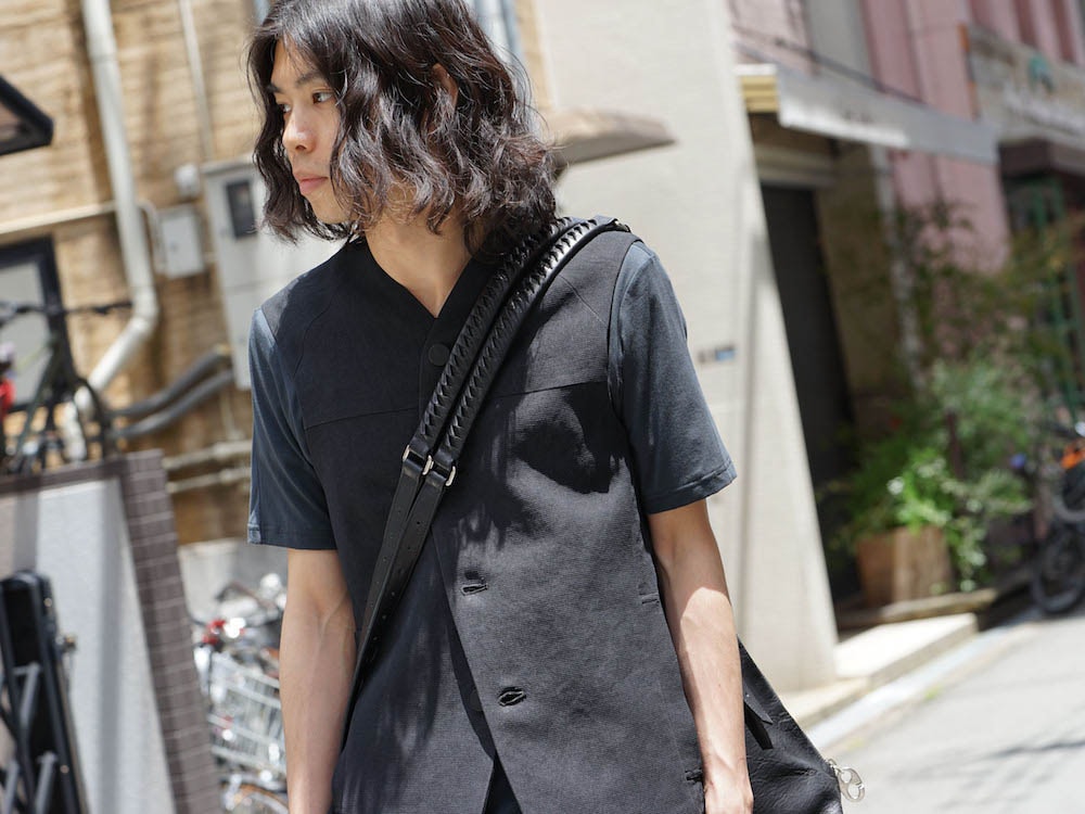 DEVOA Washi Vest X cornelian taurus bag 06
