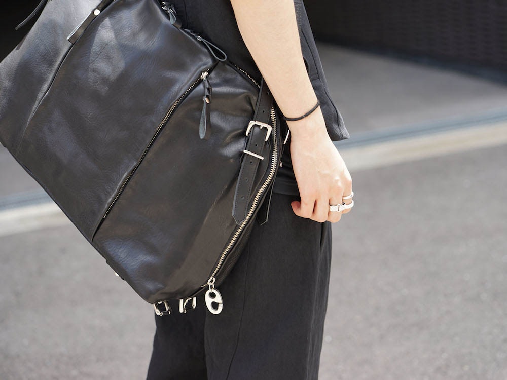 DEVOA Washi Vest X cornelian taurus bag 09