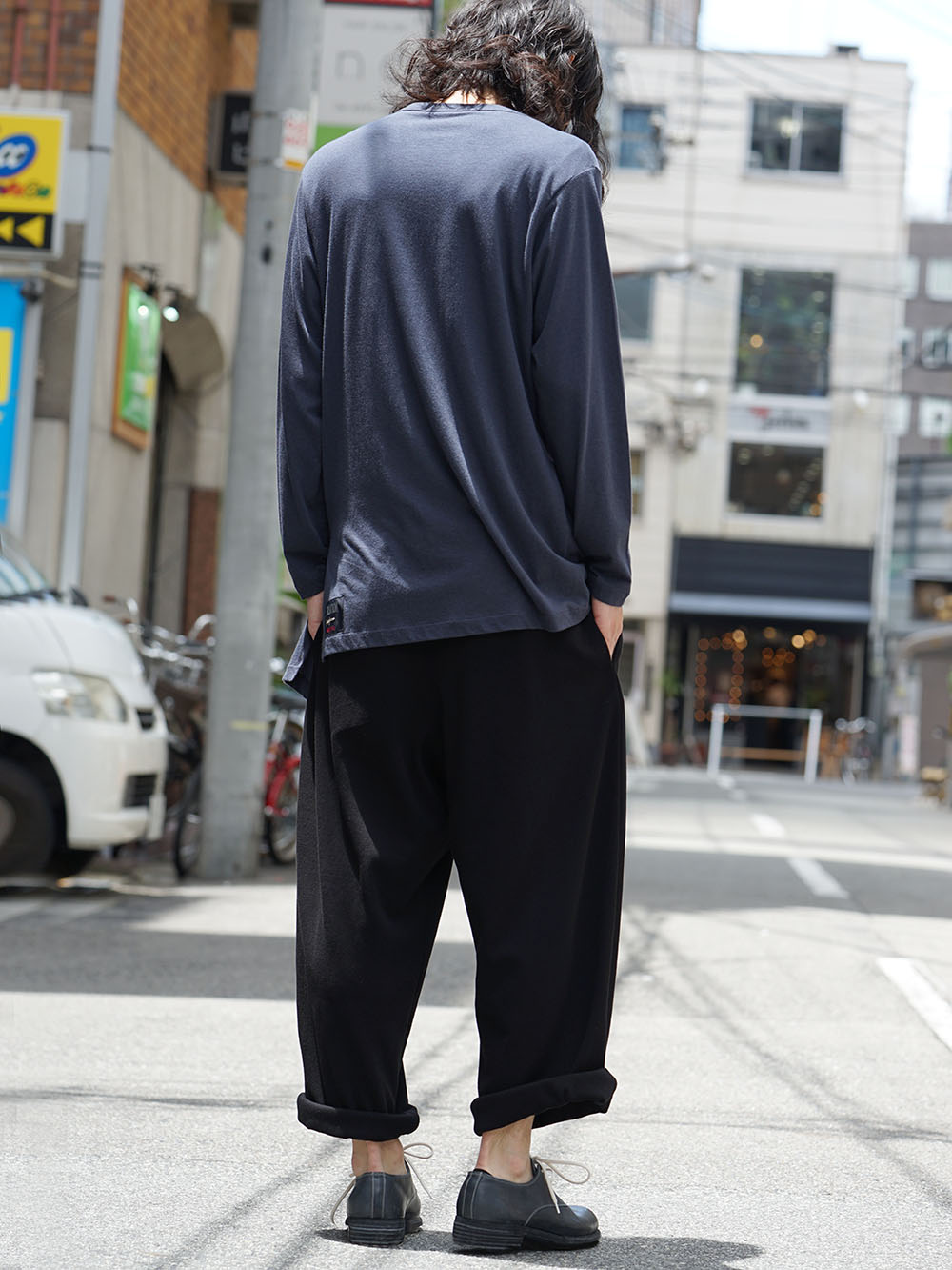 Yohji Yamamoto Long Sleeve and Draw String Pants - FASCINATE BLOG