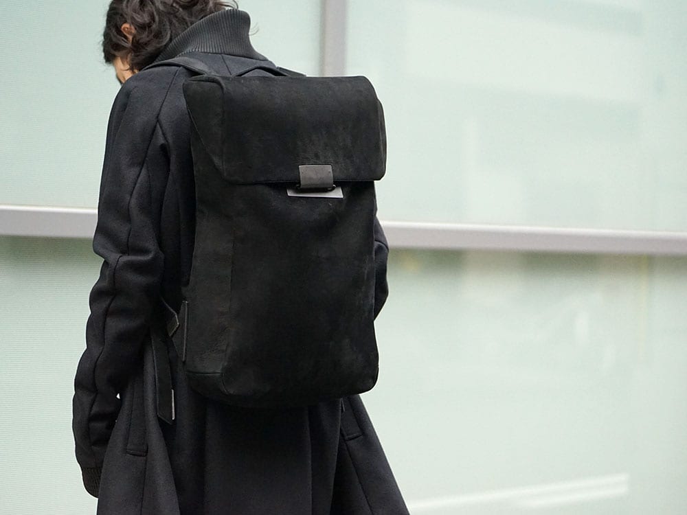 DEVOA Rib Coat Cashmere Melton Style 08