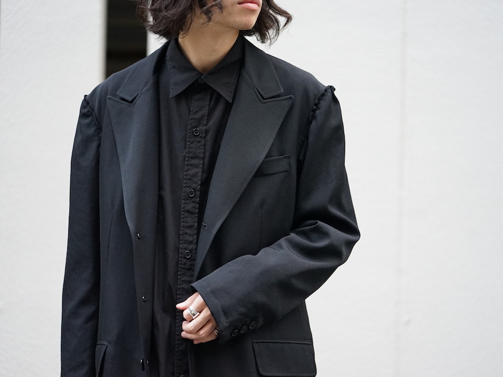 Yohji Yamamoto Print Embroidery Long Jacket - FASCINATE BLOG