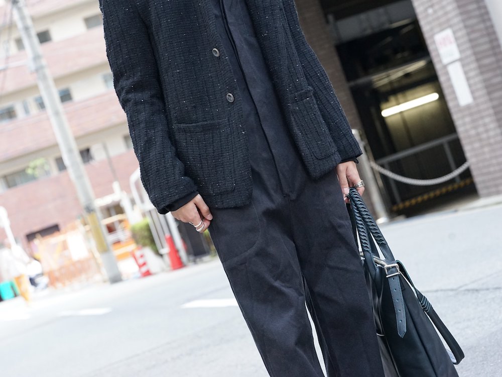 Yohji Yamamoto Print Embroidery Long Jacket  07