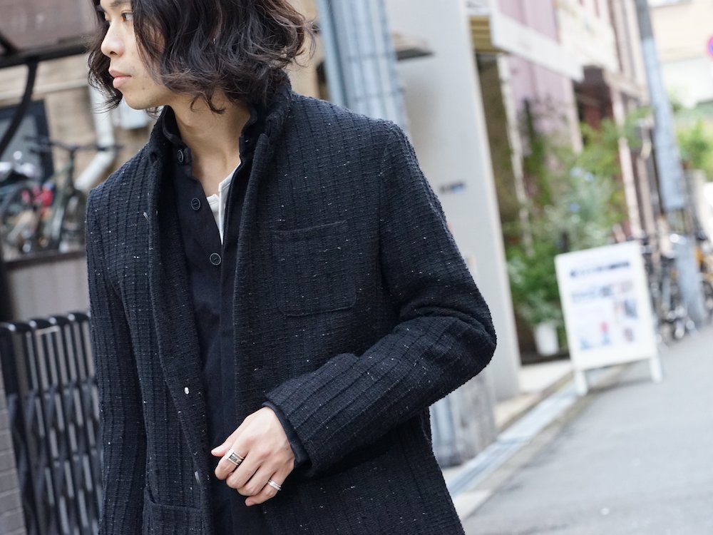 Yohji Yamamoto Print Embroidery Long Jacket  07