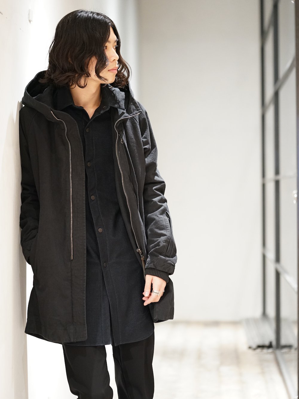 Yohji Yamamoto Print Embroidery Long Jacket 04