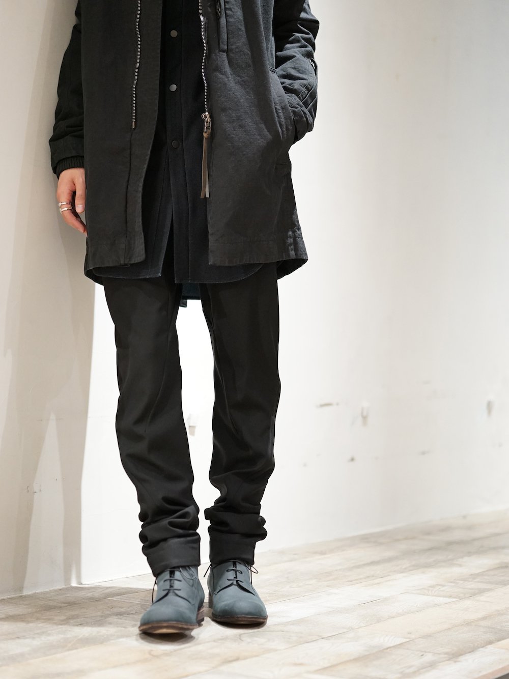 Yohji Yamamoto Print Embroidery Long Jacket  07