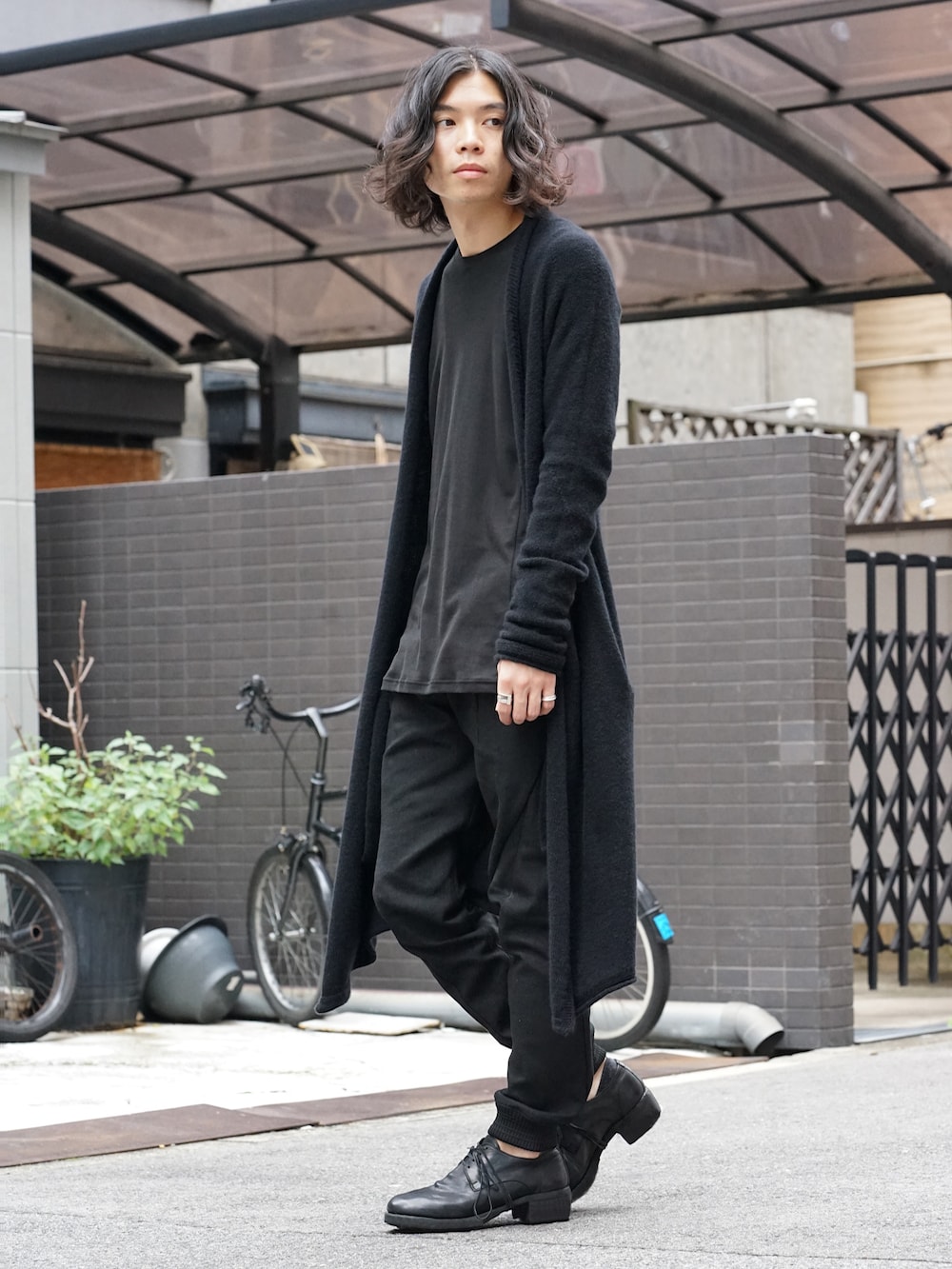 DEVOA 17-18AW Knit Long Coat Cashmere - FASCINATE BLOG