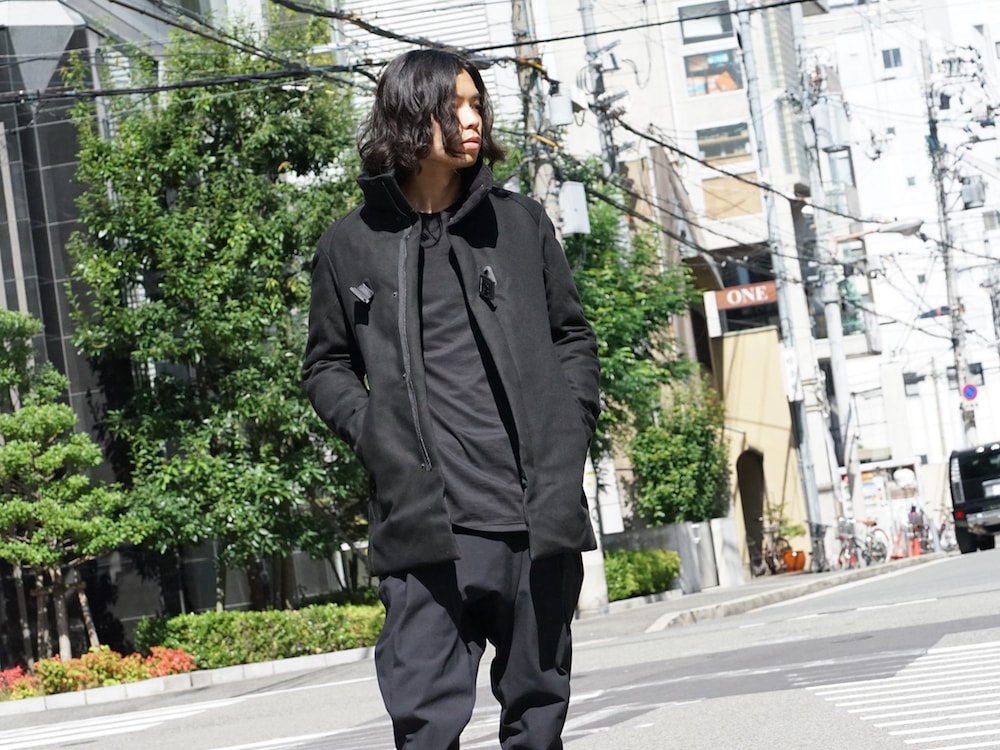 Yohji Yamamoto Deformation Collar Print Jacket  06