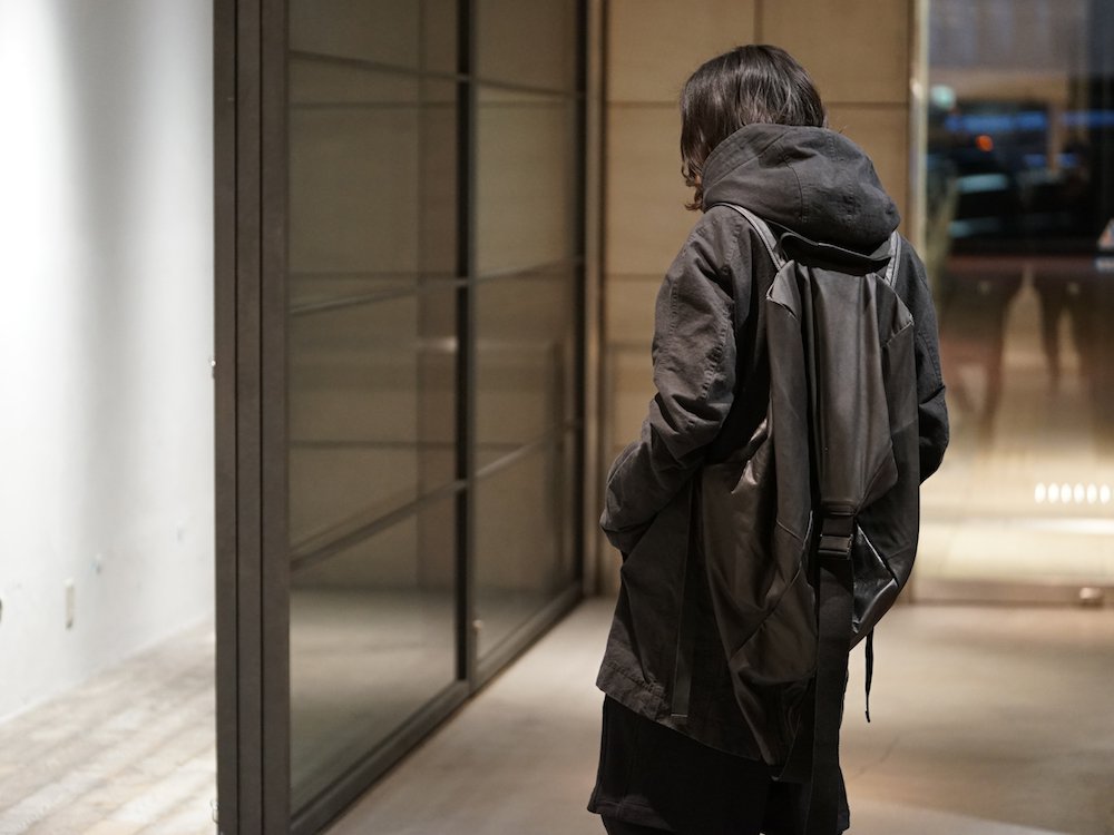 hannibal. Knitted Coat Filip Wool Slate Style 01