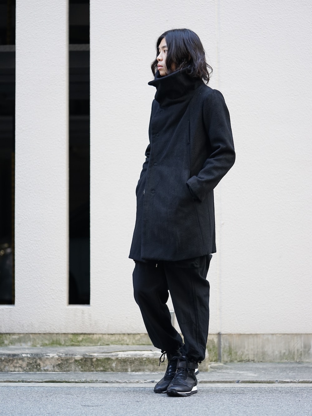 The Viridi-anne Archive High Neck Coat Style - FASCINATE BLOG