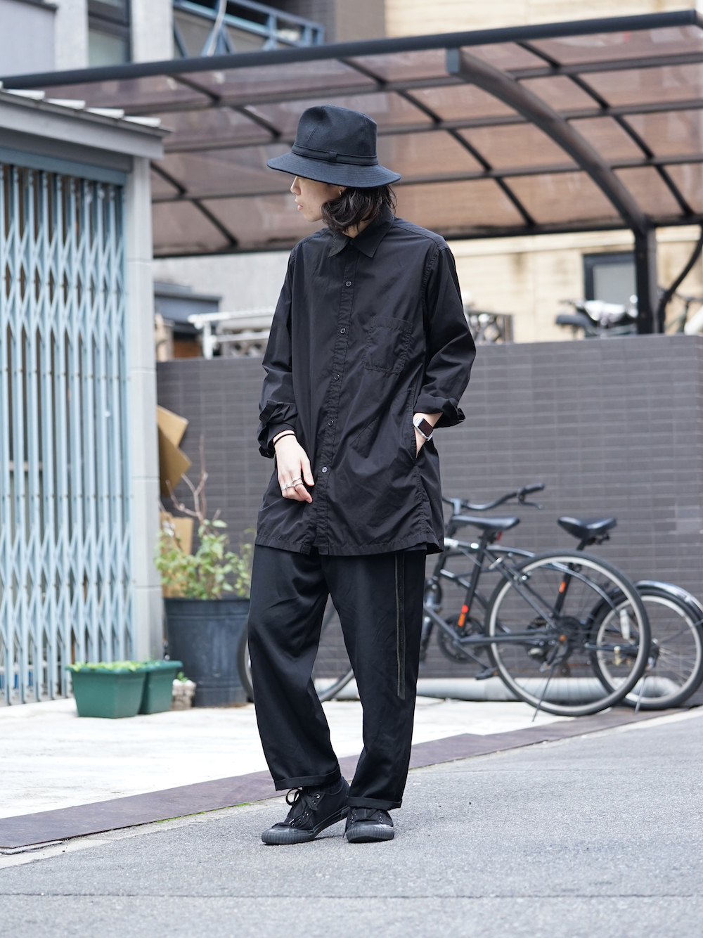 Yohji Yamamoto SS18 Back Open Chain Stitch Sew Shirt - FASCINATE BLOG