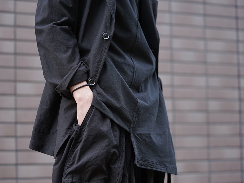 Yohji Yamamoto Single Outer Jacket and Hakama Pants 01