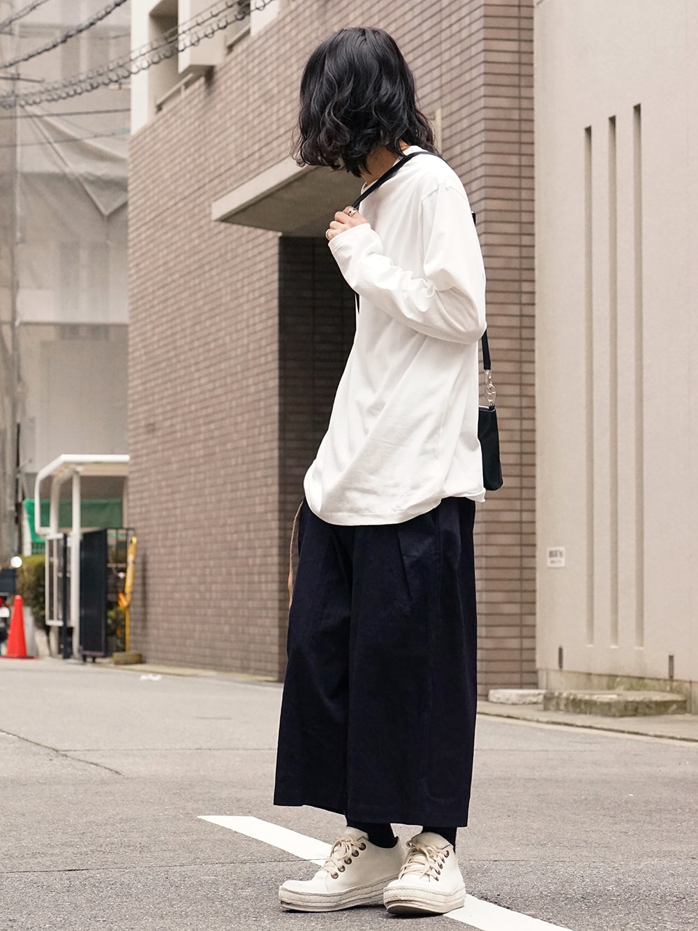 Yohji Yamamoto Side Tuck Pants Style 04