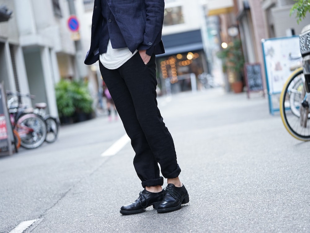 hannibal SS18 Navy Linen Jacket and Vest Style