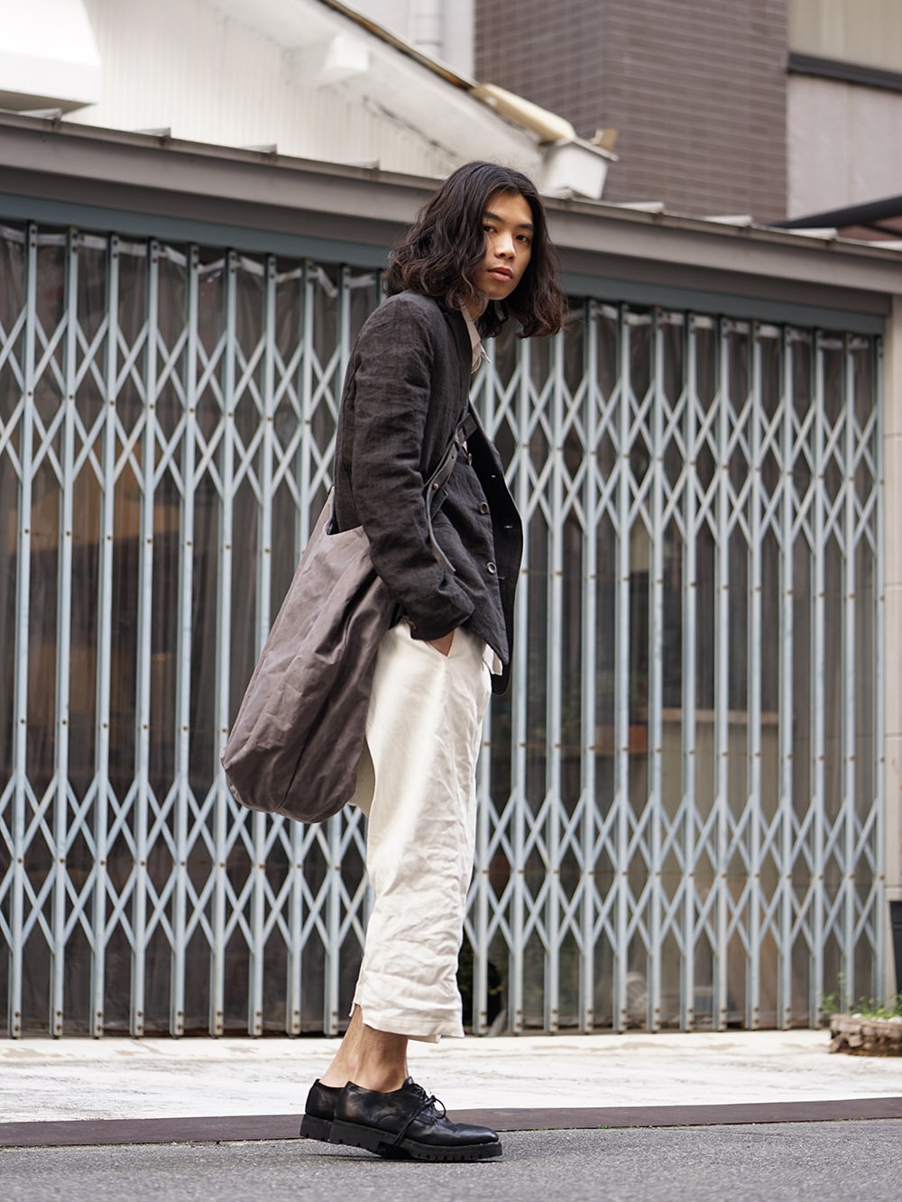individual sentiments 18SS Light Linen Jacket Style