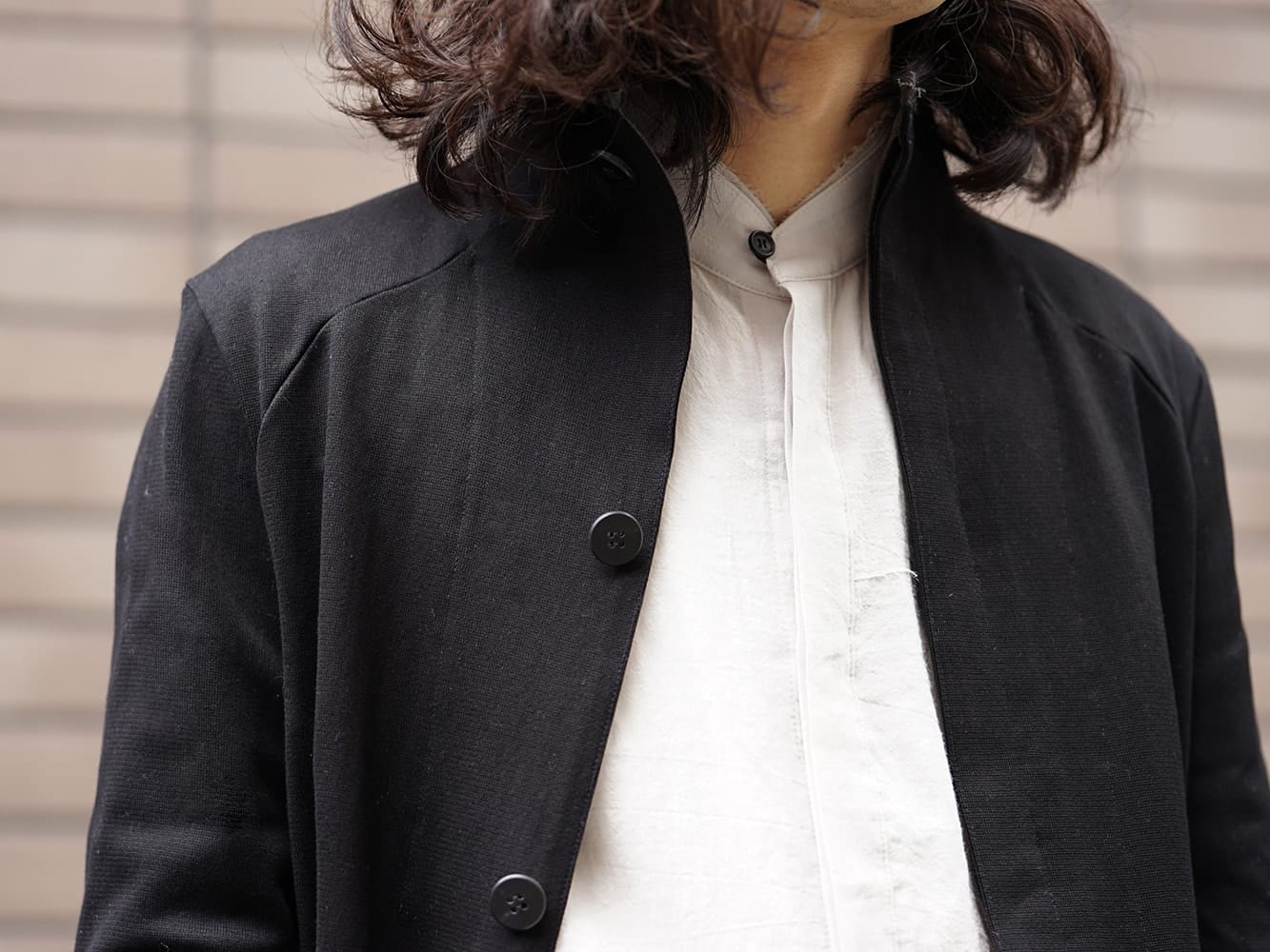 SADDAM TEISSY 18SS Heavy Jersey Cotton Jersey Coat Style