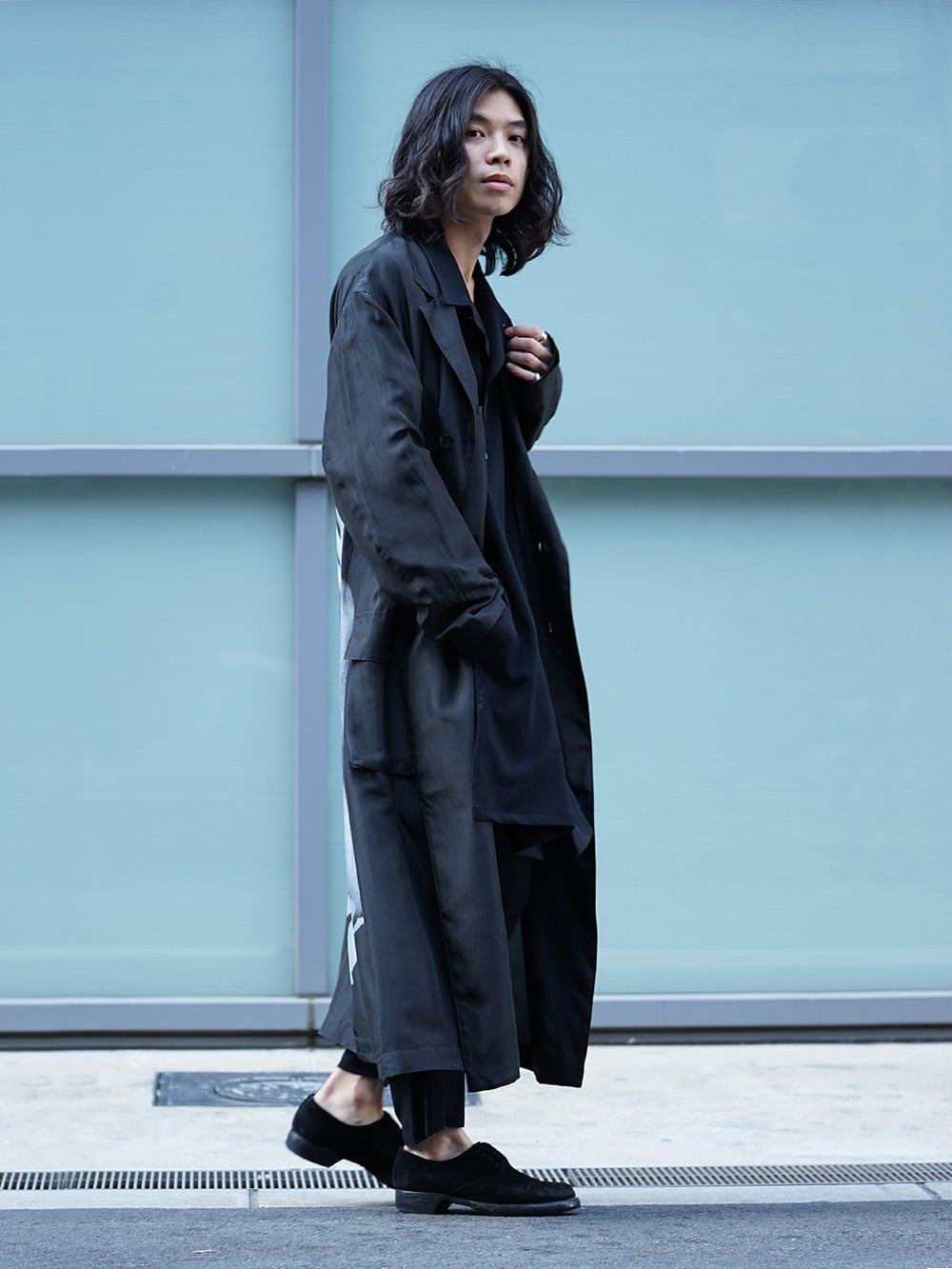 Y's 18SS Open Shoulder Oversized Shirts - fawema.org