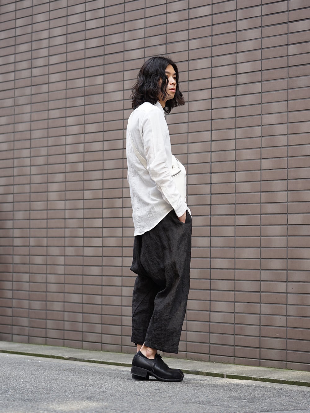 Yohji Yamamoto 18SS Front Switch Jacket Style side