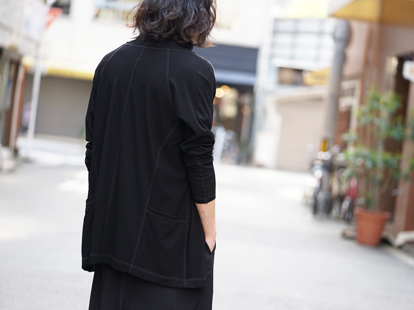 Yohji Yamamoto 18SS Front Switch Jacket Style 02