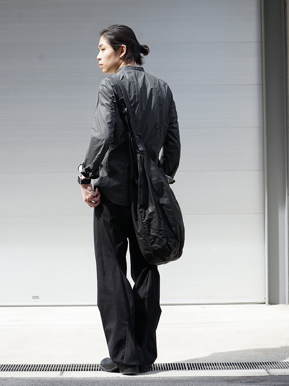 DEVOA SS18 Recommended PU Print Shirt Style