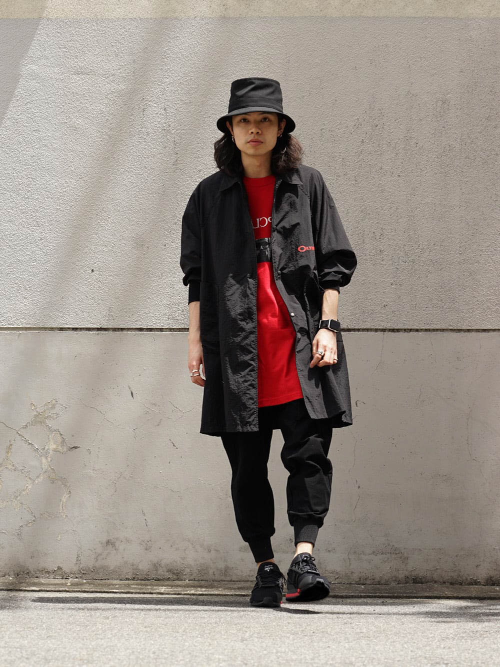 JULIUS Parking Collection Red x Black Style 