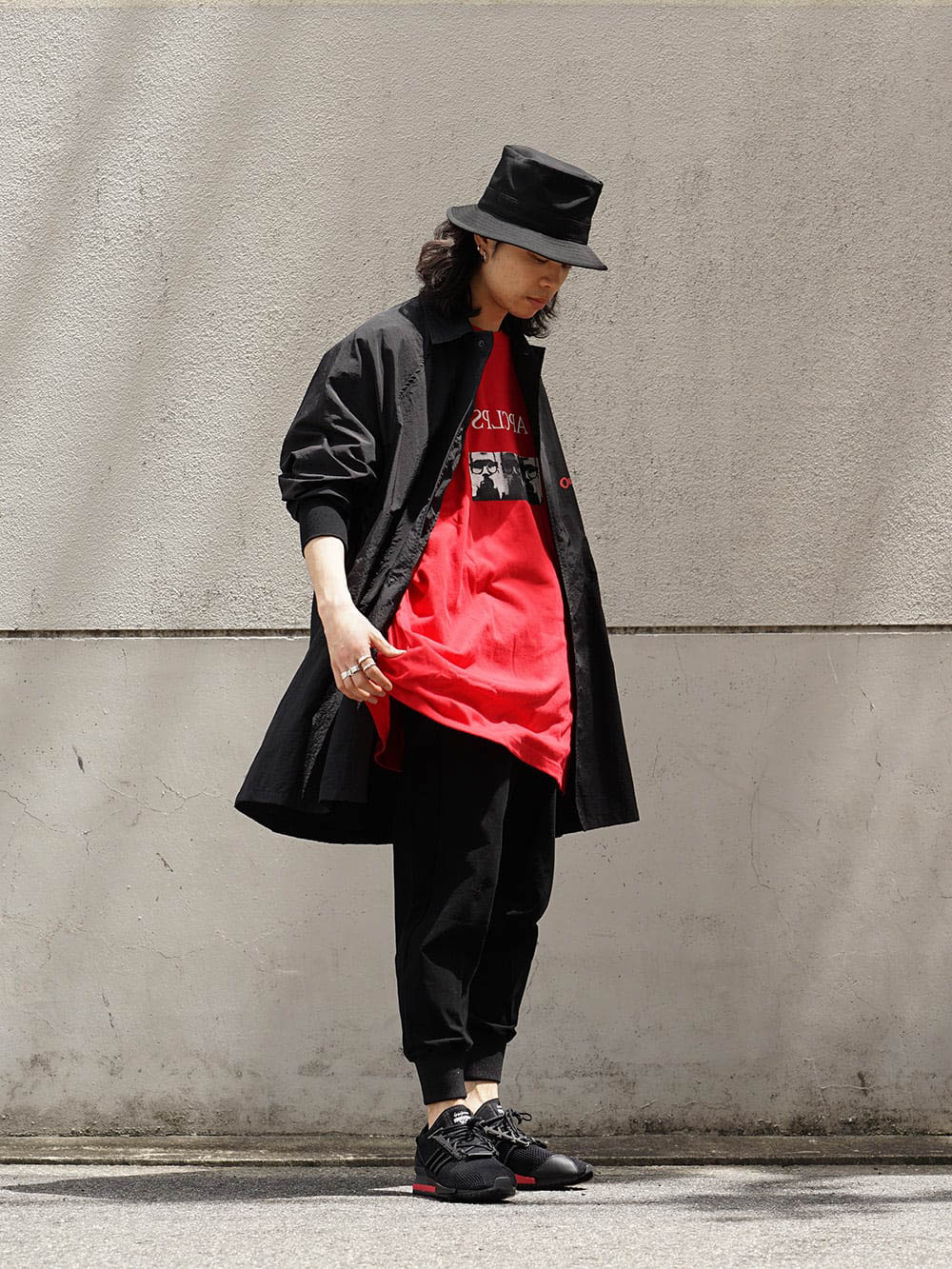JULIUS Parking Collection Red x Black Style 