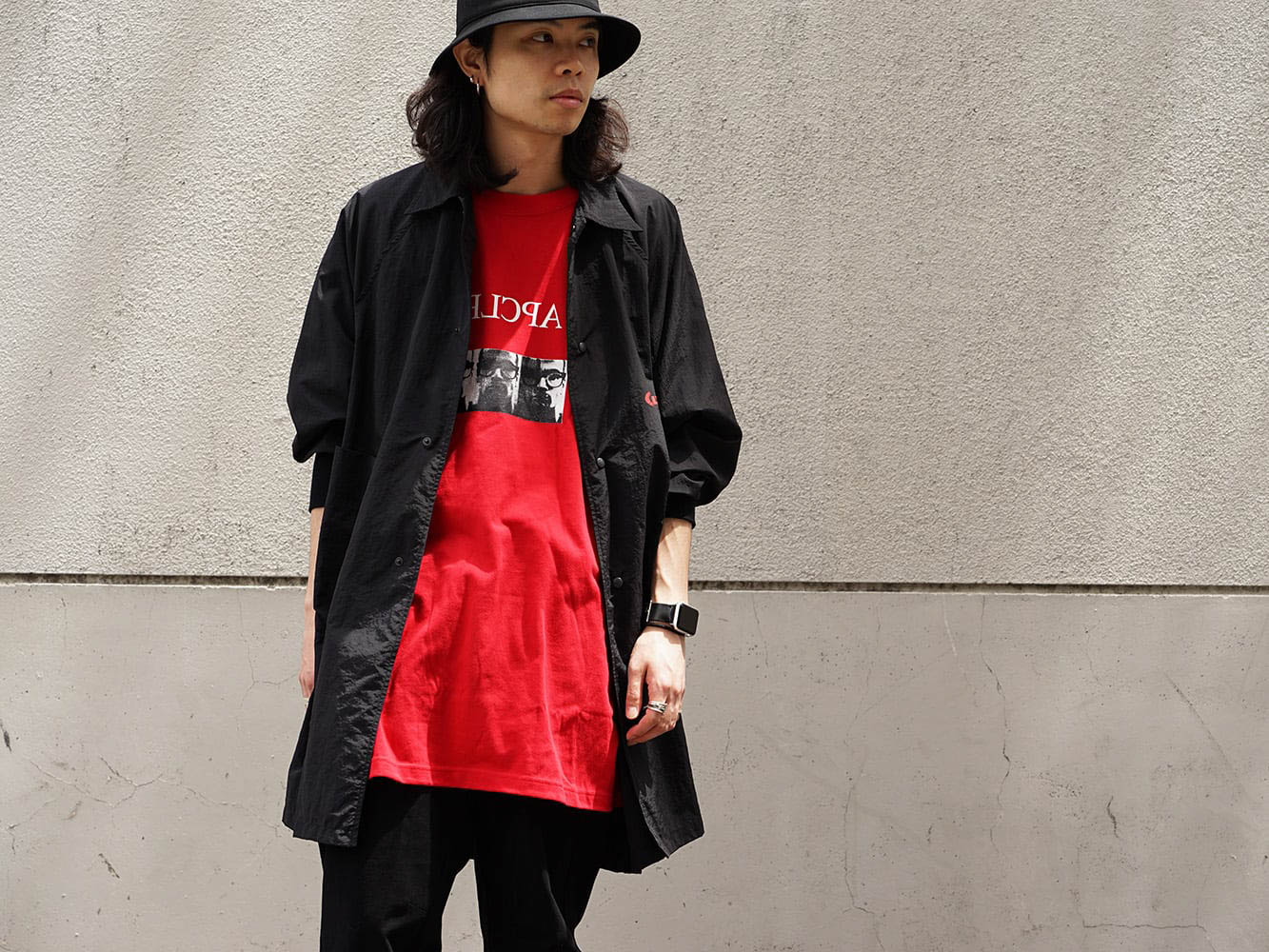 JULIUS Parking Collection Red x Black Style 