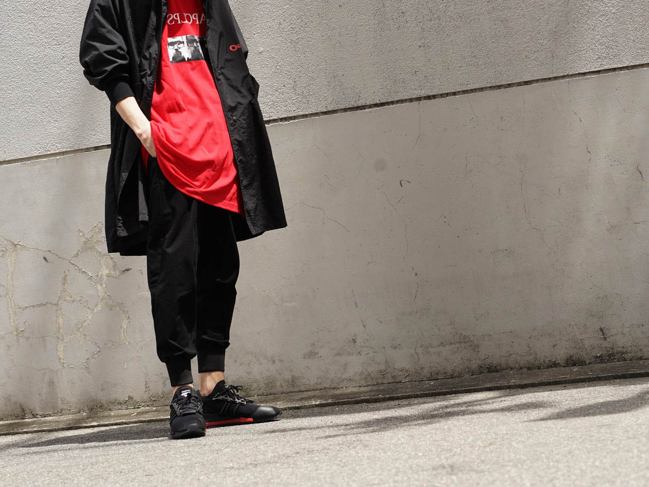 JULIUS Parking Collection Red x Black Style 