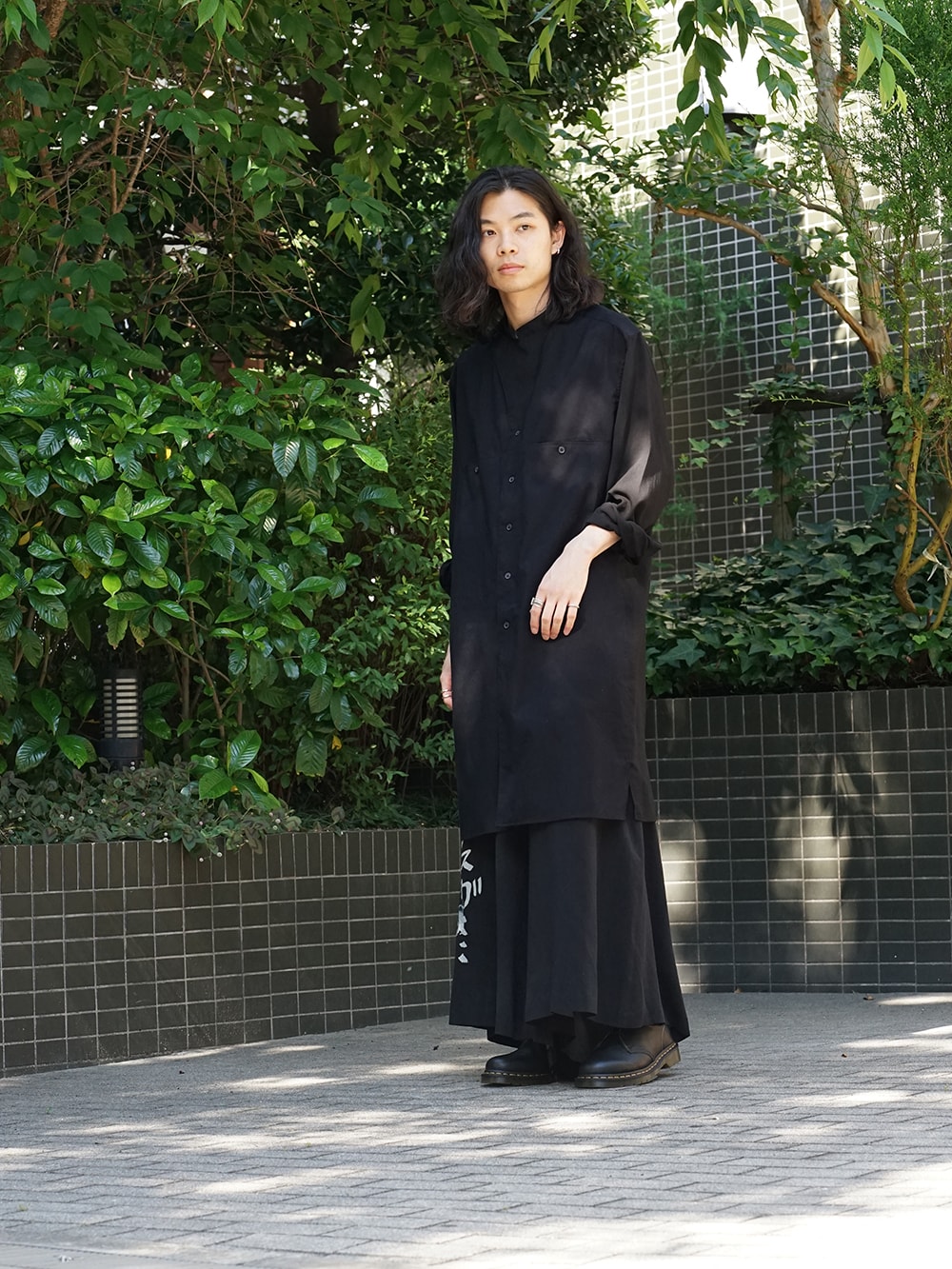 Yohji Yamamoto Asymmetry shirt Style - FASCINATE BLOG